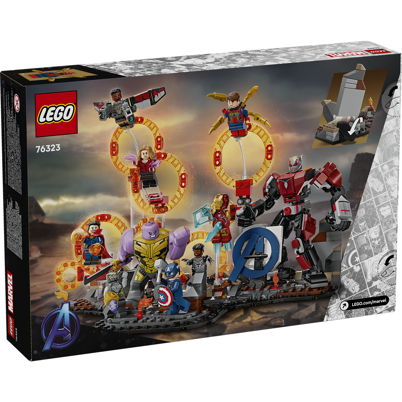 LEGO Super Heroes Marvel 76323 Avengers: Endgame – den endelige kamp