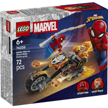 LEGO Super Heroes 76335 Spider-Man mod Ghost Rider på motorcykel