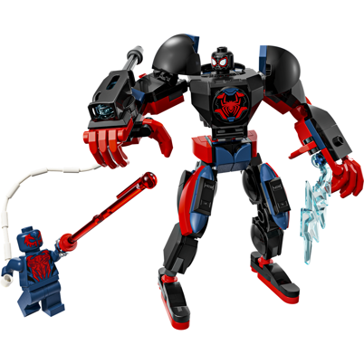 LEGO Super Heroes 76337 Miles Morales-mech mod Spider-Man 2099