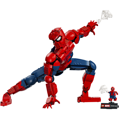 LEGO Super Heroes 76346 Spider-Man-heltefigur <DIV STYLE="background-color:#FFFF00"><SPAN STYLE="color:#006600"><CENTER><B>Ordre med dette produkt<BR>sendes 1. juni</B></CENTER><SPAN STYLE="color:#FFFFFF"></DIV>