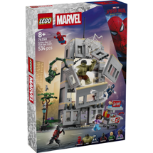 LEGO Super Heroes 76350 Spider-Man mod Hulk – episk opgør <DIV STYLE="background-color:#FFFF00"><SPAN STYLE="color:#006600"><CENTER><B>Ordre med dette produkt<BR>sendes 1. juni</B></CENTER><SPAN STYLE="color:#FFFFFF"></DIV>