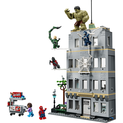 LEGO Super Heroes 76350 Spider-Man mod Hulk – episk opgør <DIV STYLE="background-color:#FFFF00"><SPAN STYLE="color:#006600"><CENTER><B>Ordre med dette produkt<BR>sendes 1. juni</B></CENTER><SPAN STYLE="color:#FFFFFF"></DIV>