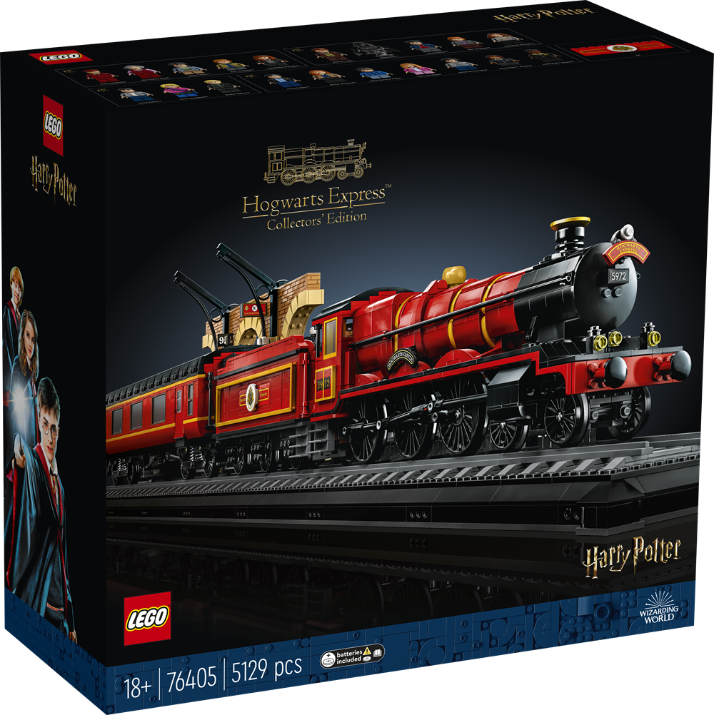 sæt halskæde realistisk LEGO Harry Potter 76405 Hogwarts-ekspressen – samlerudgave