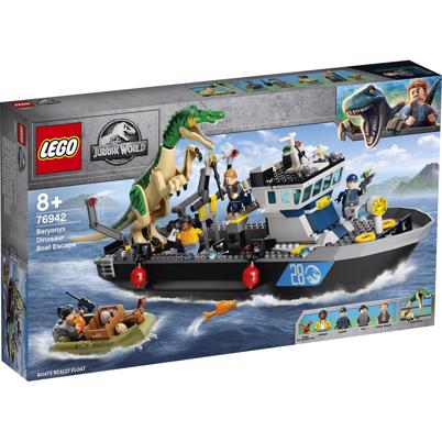 LEGO Jurassic World 76942 Baryonyx-dinosaurflugt i båd