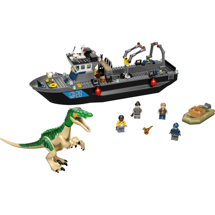 LEGO Jurassic World 76942 Baryonyx-dinosaurflugt i båd
