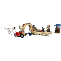 LEGO Jurassic World 76945 Atrociraptor-dinosaur: motorcykeljagt