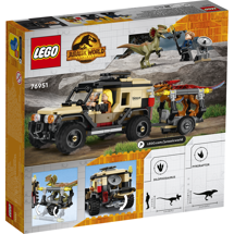 LEGO Jurassic World 76951 Pyroraptor og dilophosaurus-transport