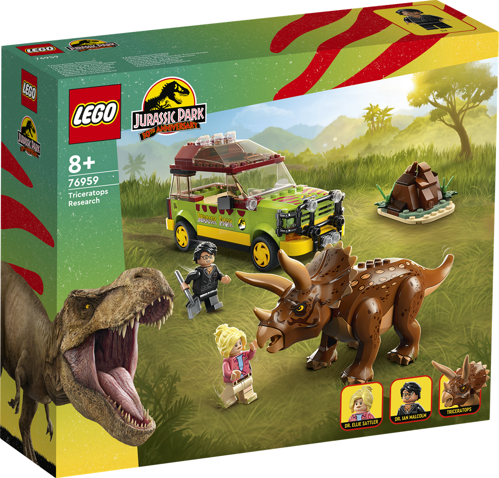 LEGO Jurassic World 76959 Triceratops-forskning
