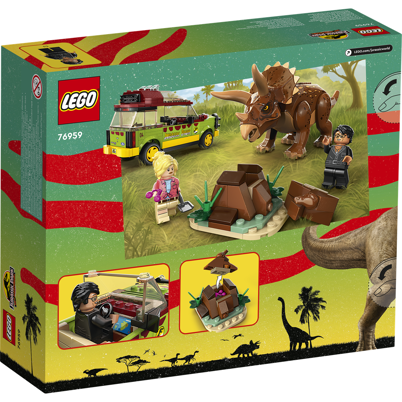 LEGO Jurassic World 76959 Triceratops-forskning