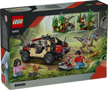 LEGO Jurassic World 76972 Offroad-flugt fra raptor