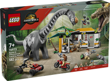 LEGO Jurassic World 76973 Sporingsmission: Raptor og titanosaurus