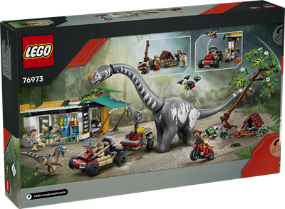 LEGO Jurassic World 76973 Sporingsmission: Raptor og titanosaurus