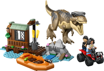 LEGO Jurassic World 76975 Bådflugt fra T. rex