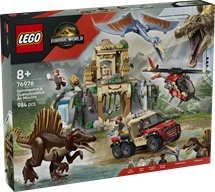 LEGO Jurassic World 76976 Luftmission: Spinosaurus og quetzalcoatlus