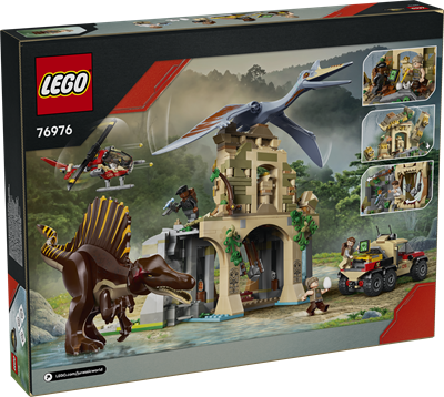 LEGO Jurassic World 76976 Luftmission: Spinosaurus og quetzalcoatlus