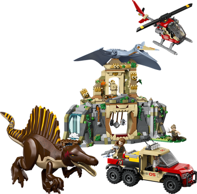 LEGO Jurassic World 76976 Luftmission: Spinosaurus og quetzalcoatlus