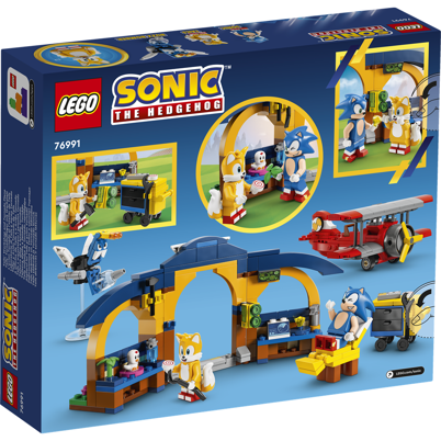 LEGO Sonic the Hedgehog 76991 Tails\' værksted og Tornado-fly