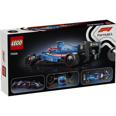 LEGO Speed Champions 77246 Visa Cash App RB VCARB 01 F1-racerbil