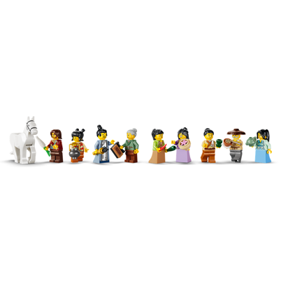 LEGO Chinese New Year 80121 Traditionel månehyldest-kro