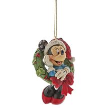 Disney Jim Shore A30356 <BR> Minnie Mouse Hanging Ornament