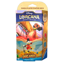 Disney Lorcana: Into The Inklands <BR> Starter Set <BR> Moana and Uncle Scrooge <BR> Serie 3