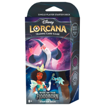 Disney Lorcana: Rise Of The Floodborn <BR> Starter Set <BR> Merlin and Tiana <BR> Serie 2