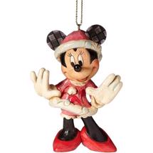 Disney Jim Shore A27084 <BR> Minnie Mouse Hanging Ornament