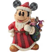Disney Jim Shore 4027922 <BR> Mickey Mouse Santa