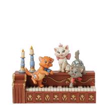 Disney Jim Shore 6016349 <BR> Paws at Play <BR> (Aristocat Kittens on Piano Figurine)