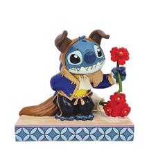 Disney Jim Shore 6016598 <BR> Beauty & the Stitch (Stitch as Beast)