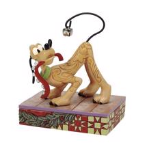 Disney Jim Shore 6016885 <BR> Pluto with bells