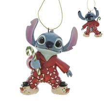 Disney Jim Shore 6017543 <BR> Stitch in Pyjamas Hanging Ornament