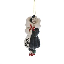 Disney Jim Shore 6017553 <BR> Cruella Hanging Ornament