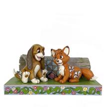 Disney Jim Shore 6017858 <BR> An Unlikely Friendship (Fox & Hound)