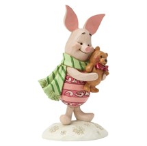 Disney Jim Shore 6018717 <BR> Christmas Piglet Mini