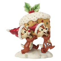 Disney Jim Shore 6018718 <BR> Chip & Dale Fruit Cake
