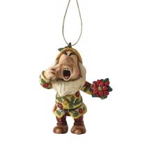 Disney Jim Shore A9045 <BR> Sneezy Hanging Ornament <BR> (Prosit)